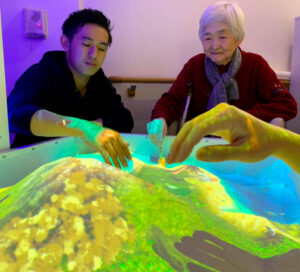 iSandBOX in an elderly care institution in Japan